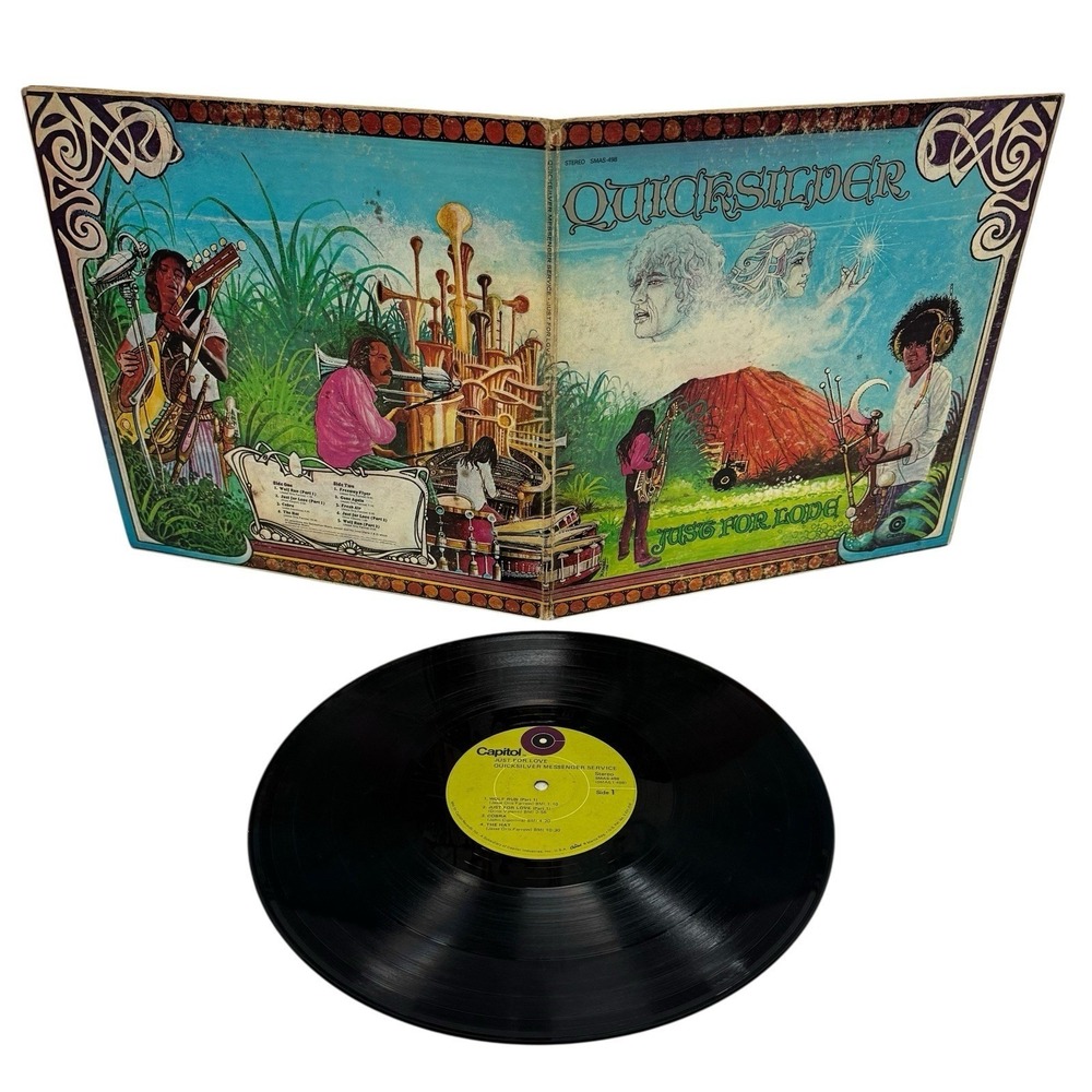Quicksilver Messenger Service Just For Love 1970 Capitol SMAS-498 NM Vinyl